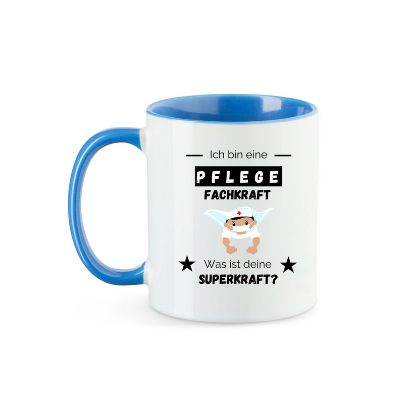 Pflegesuperkraft Tasse - Sublitasse Intone