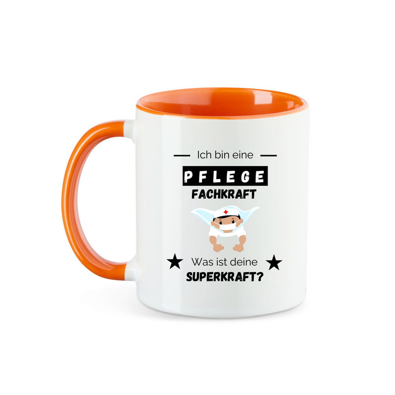 Pflegesuperkraft Tasse - Sublitasse Intone