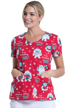 Damen-Kasack Dickies Yeti 4 Chrismas
