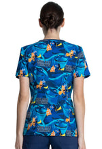 Damen-Kasack Dickies Tooniforms Fish Friends