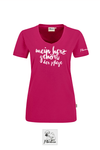 T-Shirt 181 - Florence "pflegeverliebt" - magenta