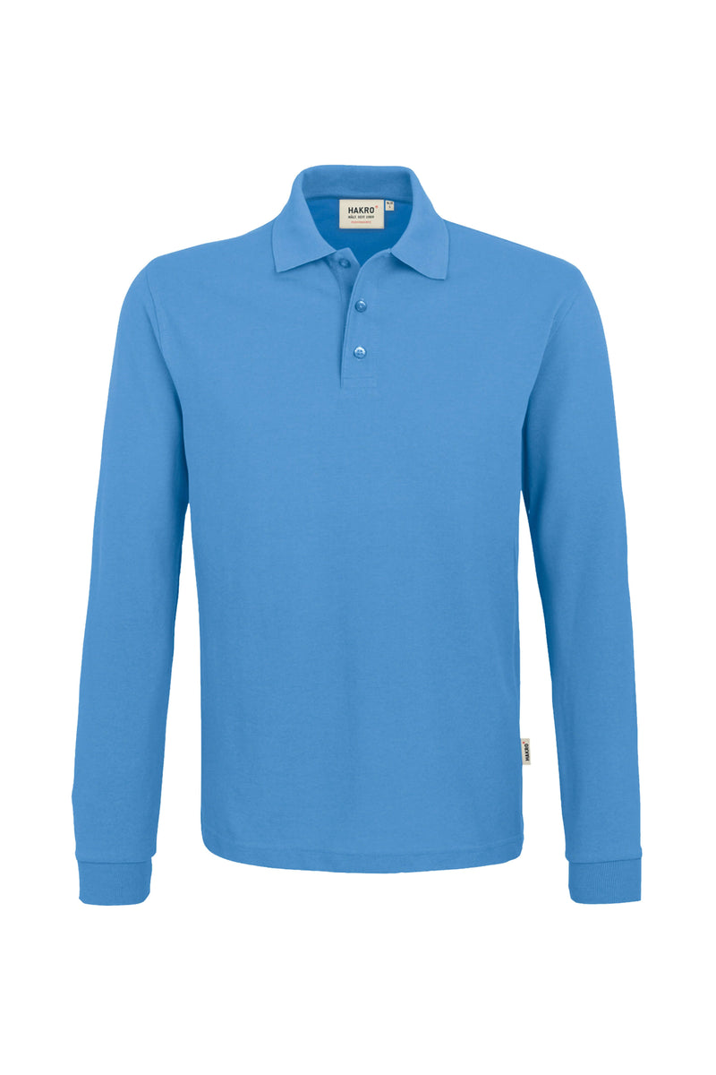 Longsleeve-Poloshirt Mikralinar®, No. 815 HAKRO , farbig