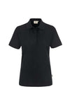 Damen-Poloshirt Mikralinar®, No. 216 HAKRO, schwarz, weiß, grau